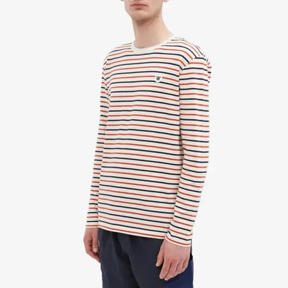 Striped Crewneck Shirt by Wood Wood - Picture 4 of 6